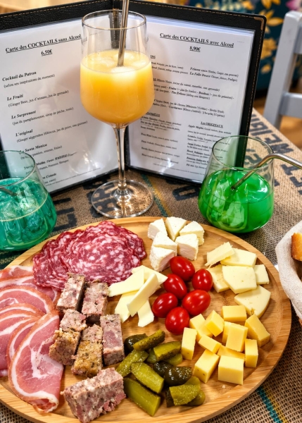 La carte - Le Créatonome - restaurant COMPIEGNE